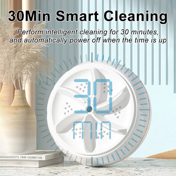 Compact Ultrasonic Mini Washer