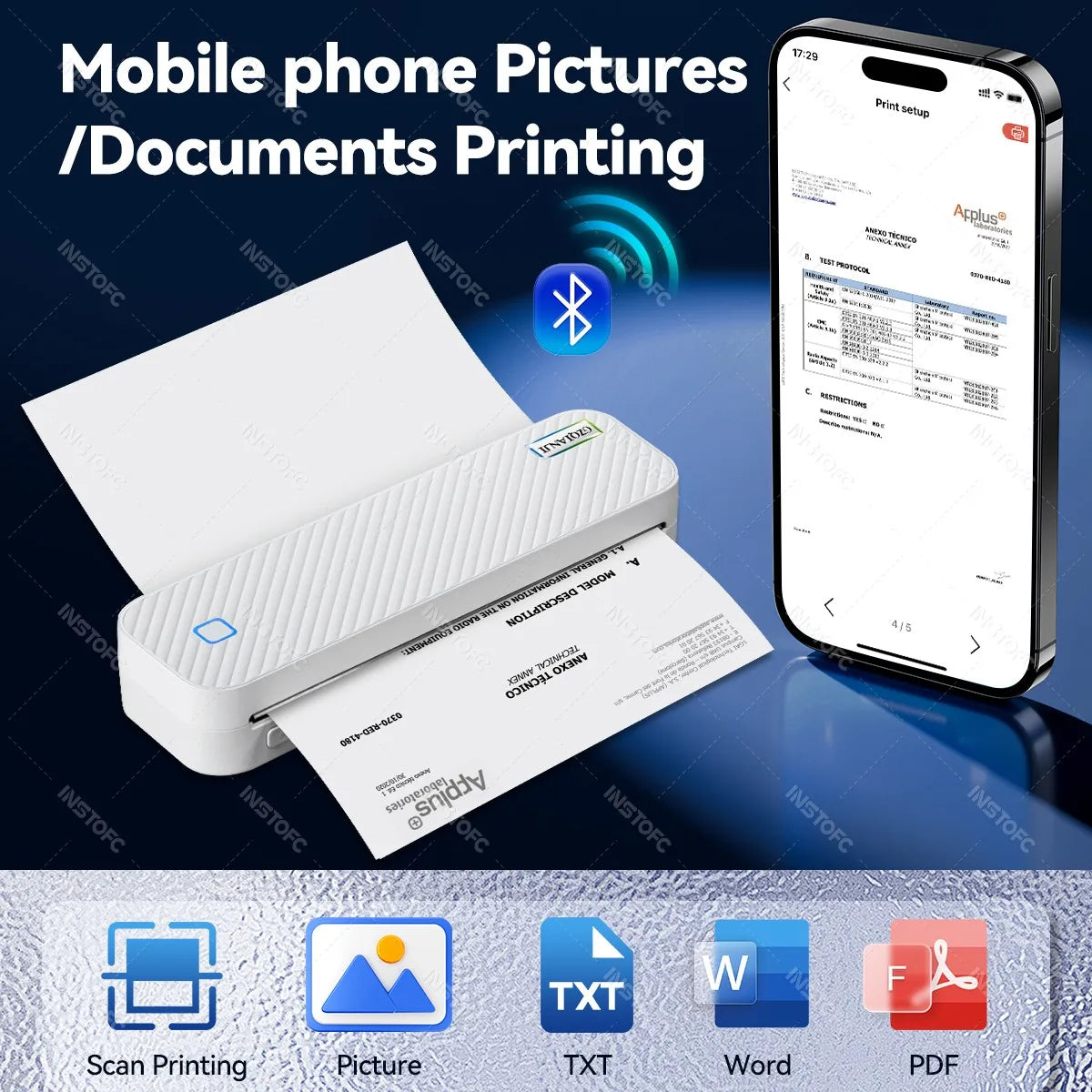 Smart Bluetooth Thermal Printer