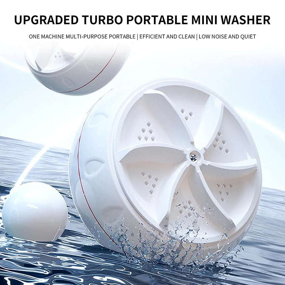 Compact Ultrasonic Mini Washer