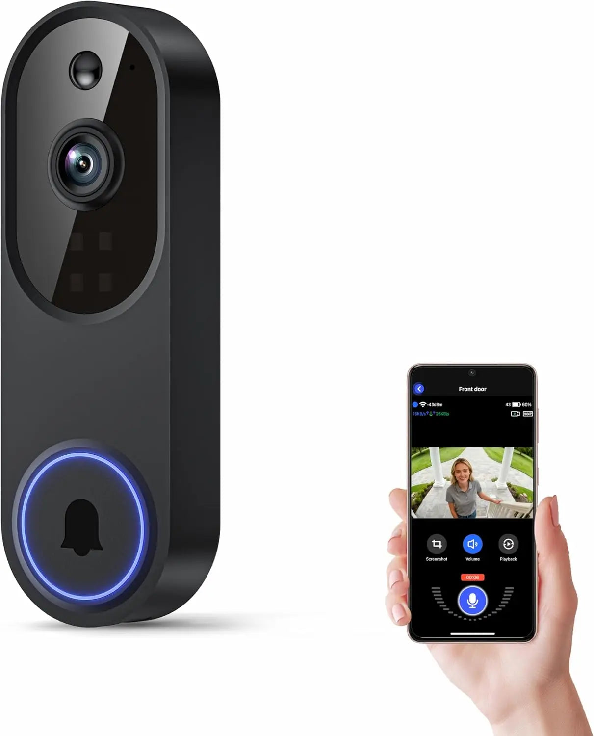 Smart Wi-Fi Doorbell Camera